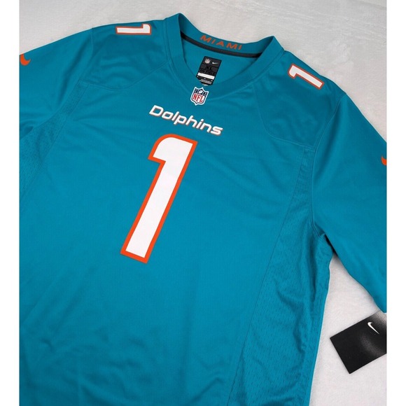 Miami Dolphins Tua‎ Tagovailoa Nike On Field Jersey Mens XL NFLPA NWT - Picture 1 of 14